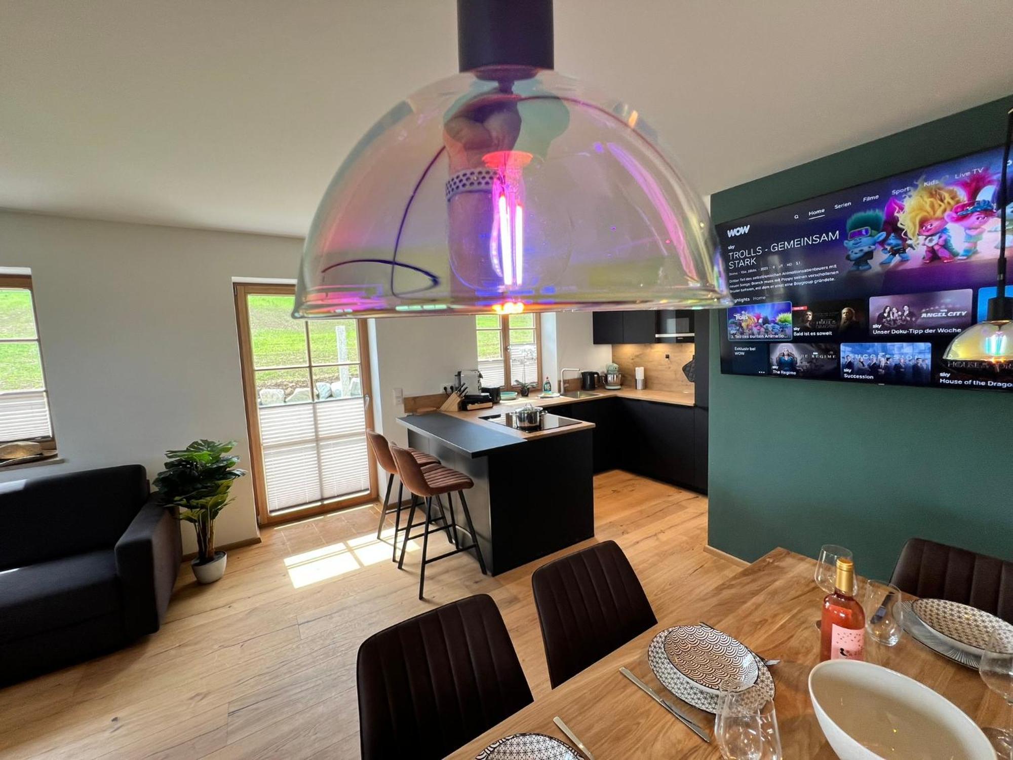 Stay Nice Apartments Dorfen Naehe Muenchen Jacuzzi Grillkota 75 Zoll Tv Exterior photo